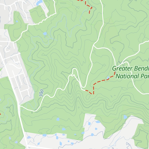 Map of One Tree Hill