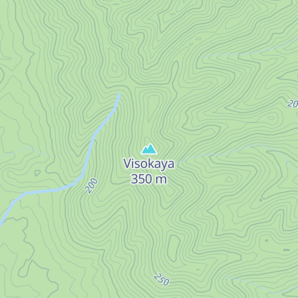Map of Visokaya