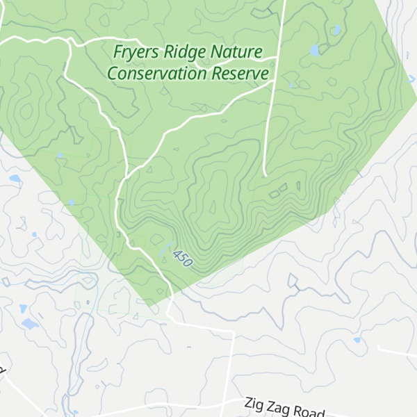 Map of Belltopper Hill