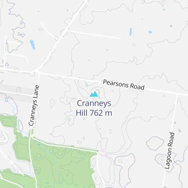 Map of Cranneys Hill