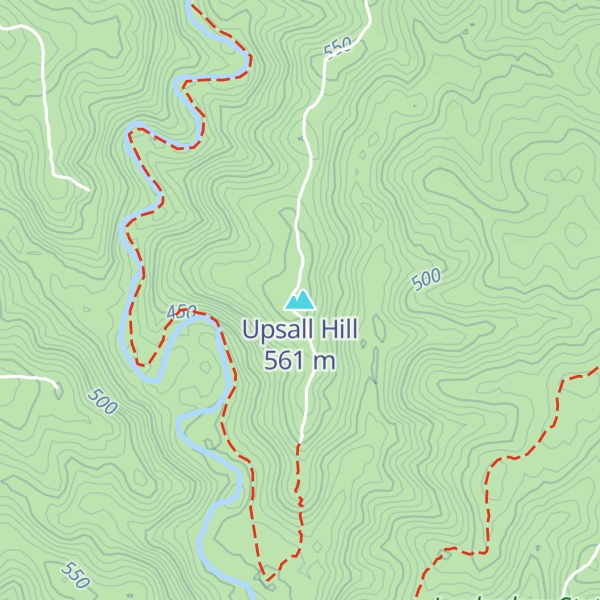 Map of Upsall Hill