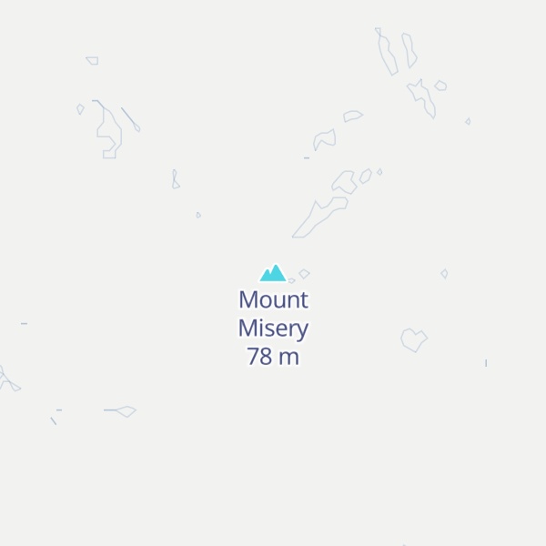 Map of Mount Misery