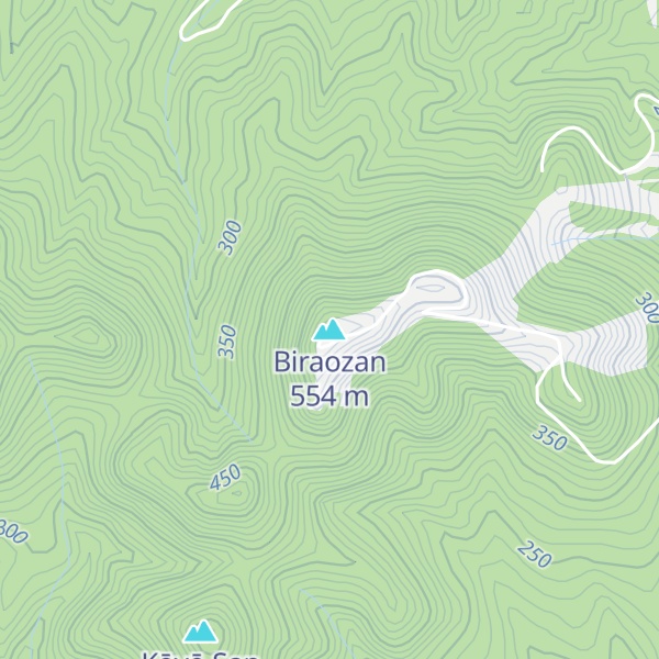 Map of Biraozan