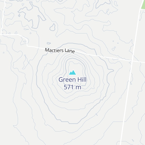 Map of Green Hill