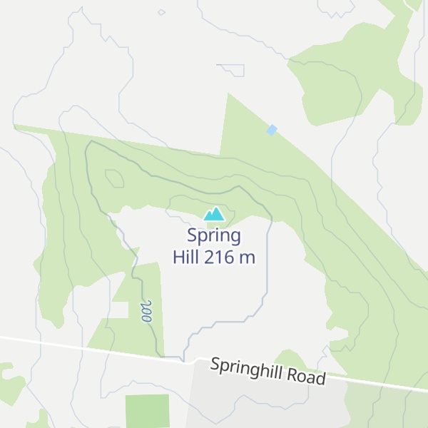 Map of Spring Hill
