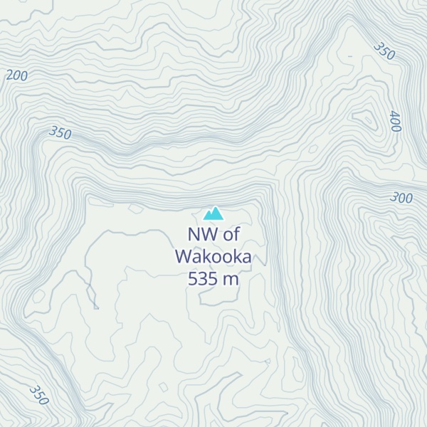 Map of NW of Wakooka