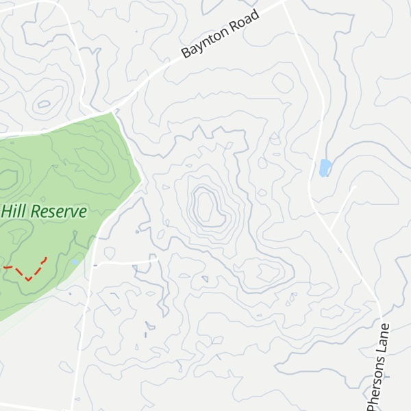Map of Mount St Mary