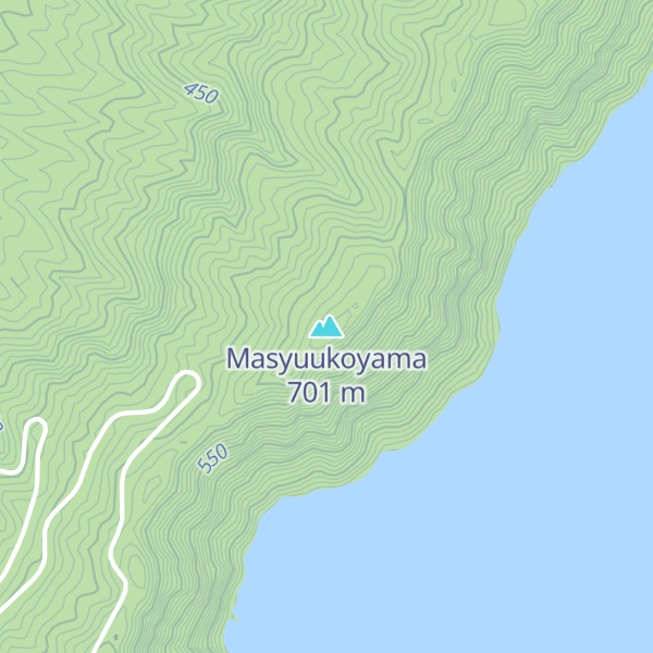 Map of Masyuukoyama