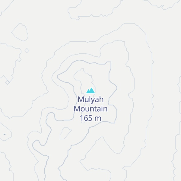 Map of Mulyah Mountain