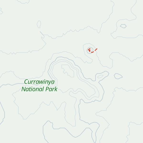 Map of Mount Torrance