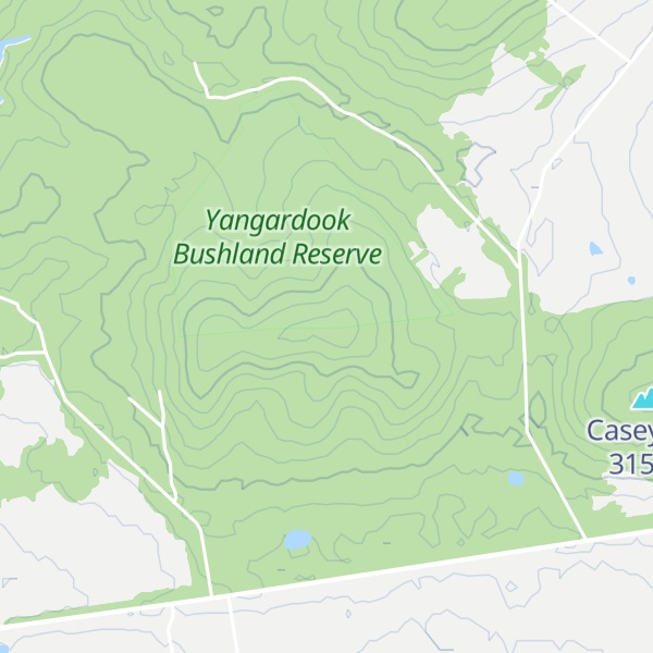 Map of Western Hill