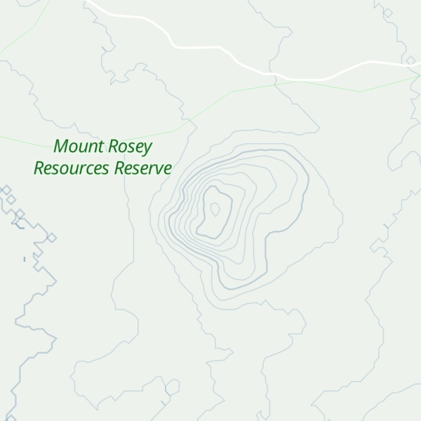 Map of Mount Rosey