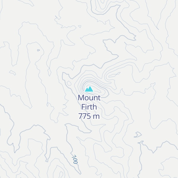 Map of Mount Firth