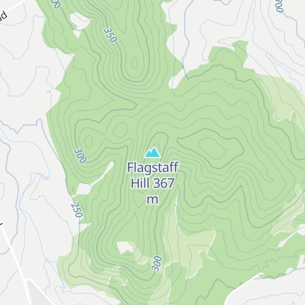 Map of Flagstaff Hill