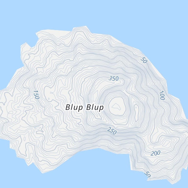 Map of Blup Blup