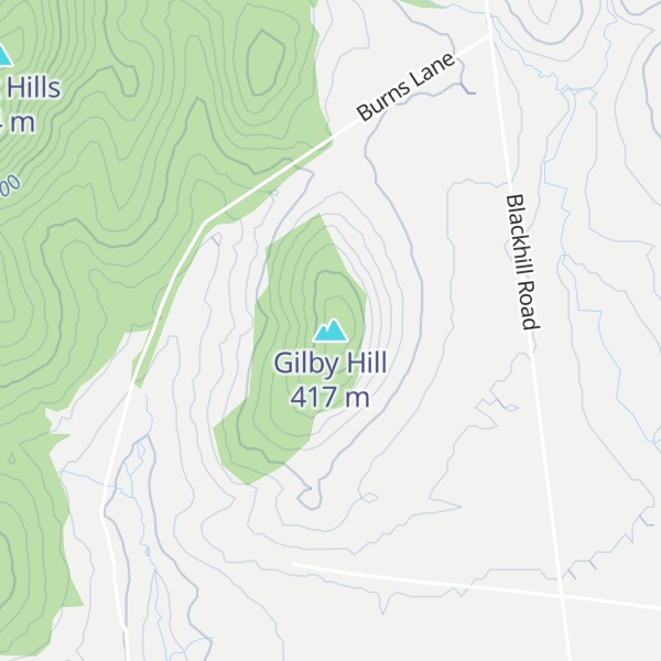 Map of Gilby Hill