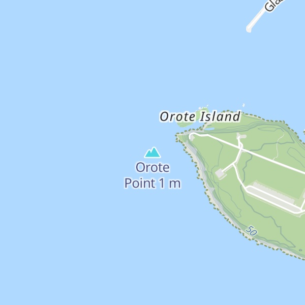 Map of Orote Point