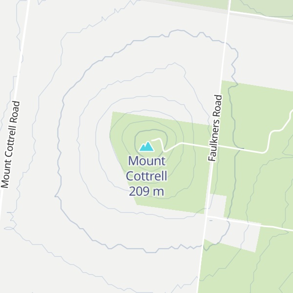 Map of Mount Cottrell