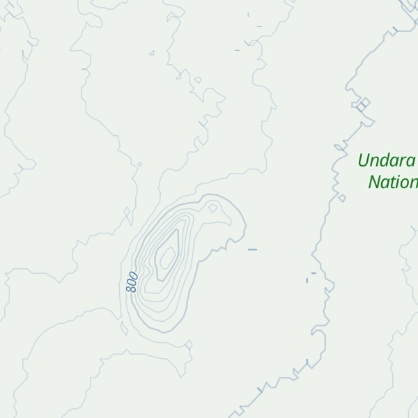 Map of Racecourse Knob