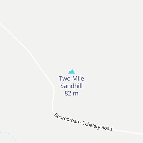 Map of Two Mile Sandhill