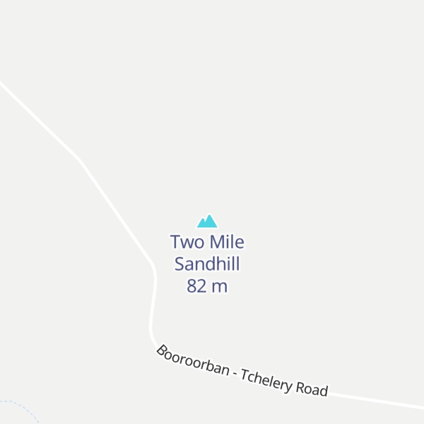 Map of Two Mile Sand Rise