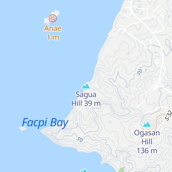 Map of Sagua Hill