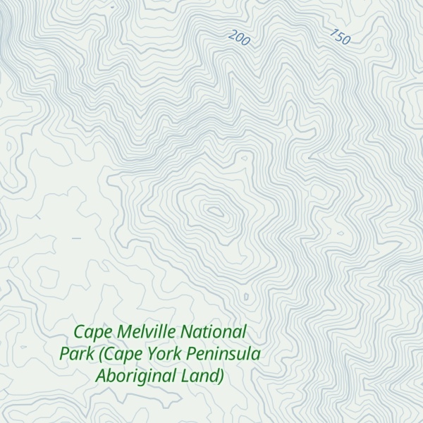 Map of Cone Peak