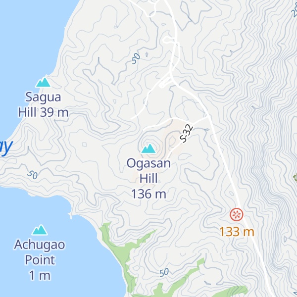 Map of Ogasan Hill
