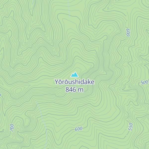 Map of Yōrōushidake