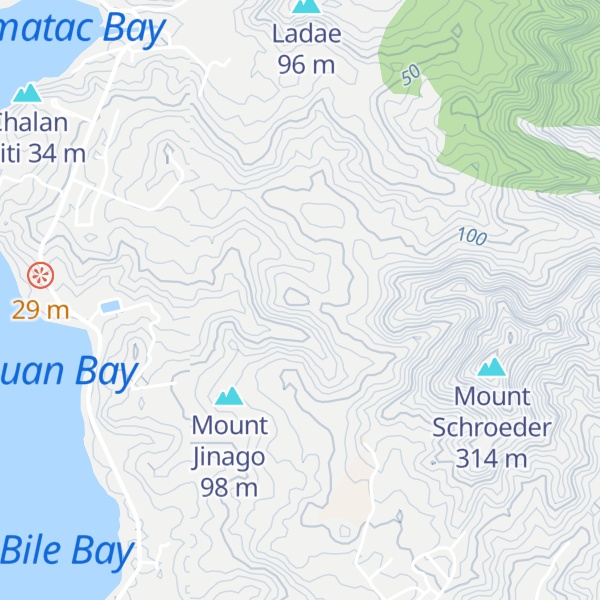 Map of Inaso Hill