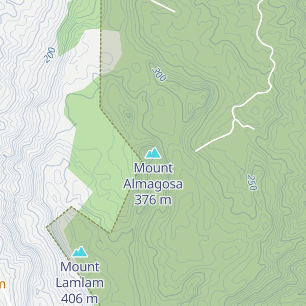 Map of Mount Almagosa