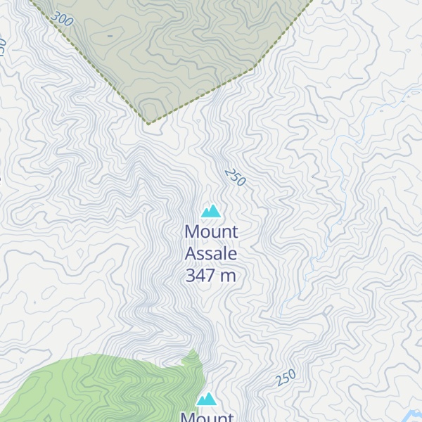 Map of Mount Assale