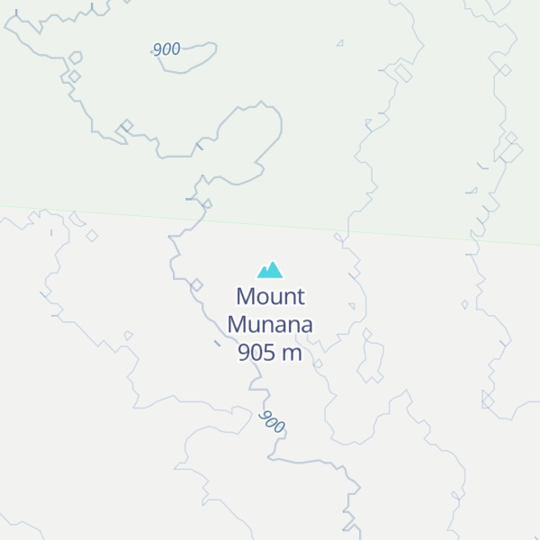 Map of Mount Munana