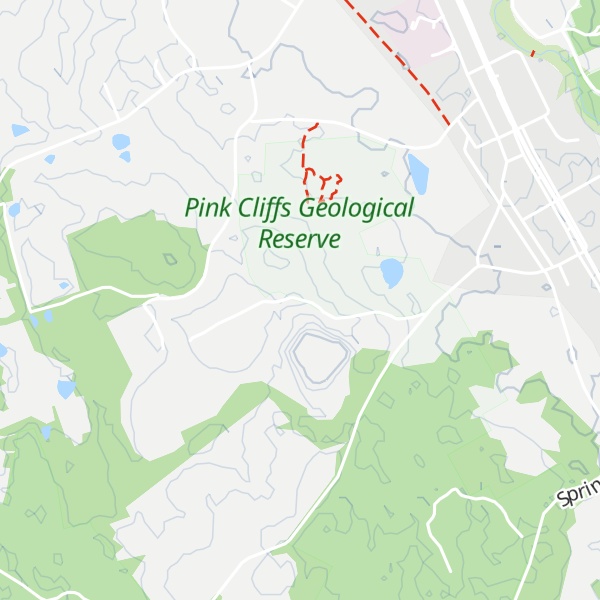 Map of Red Hill