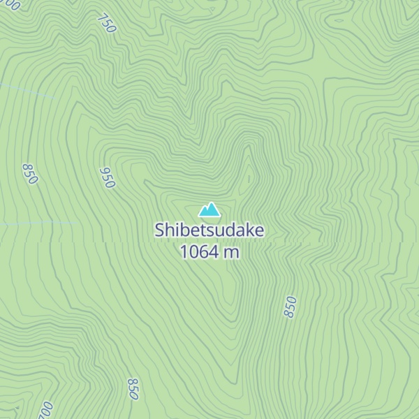 Map of Shibetsudake