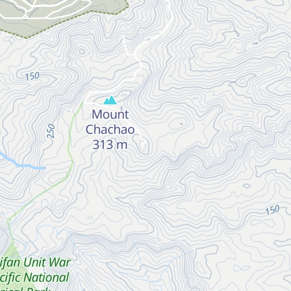Map of Mount Alutom