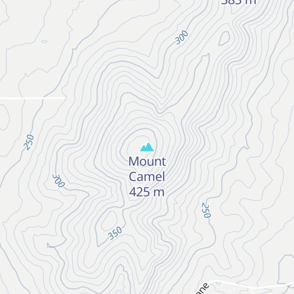 Map of Mount Camel