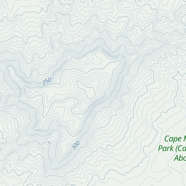 Map of Saddle Hill