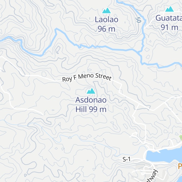 Map of Asdonao Hill