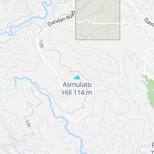 Map of Asmulato Hill