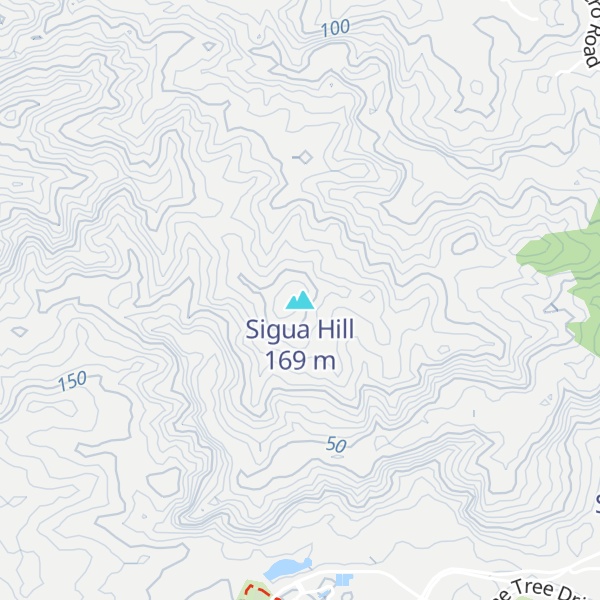 Map of Sigua Hill
