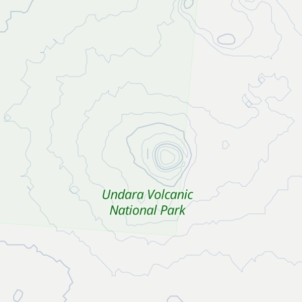 Map of Undara Crater