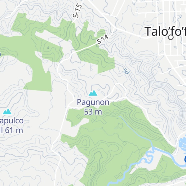 Map of Pagunon