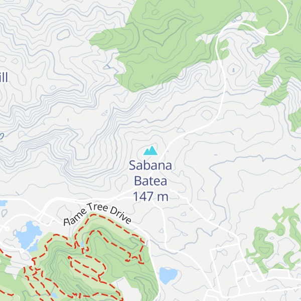 Map of Sabana Batea