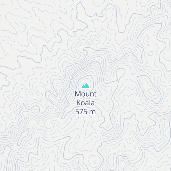 Map of Mount Koala