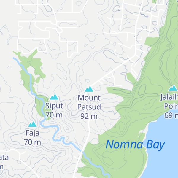 Map of Mount Patsud