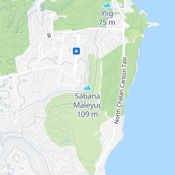Map of Sabana Maleyuc