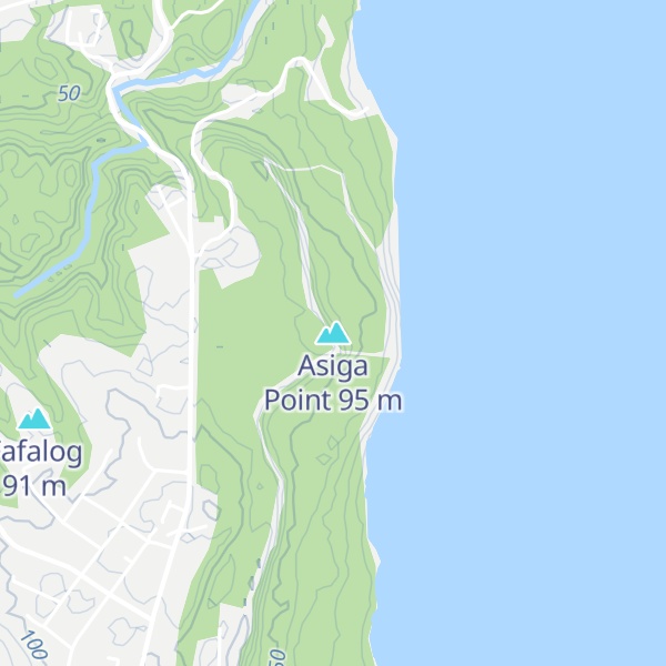Map of Asiga Point