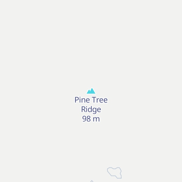 Map of Pine Tree Ridge