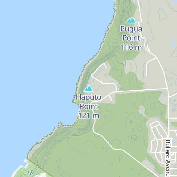 Map of Haputo Point